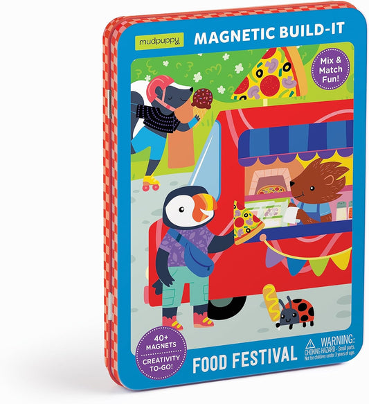 Food Truck Festival – Magnetic Play Set