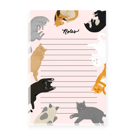 Cat Notepad | Cute Cat Notepad | Notepad for Cat Lovers