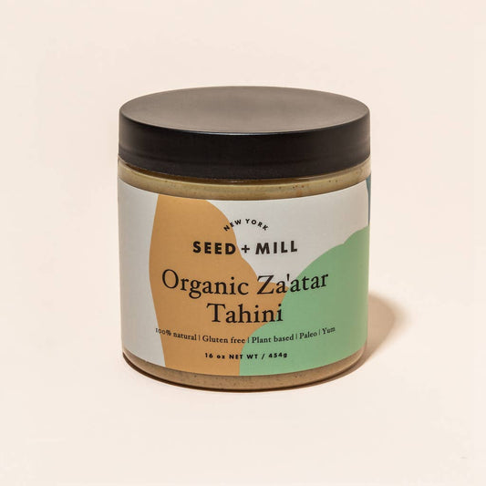 Organic Za'atar Tahini Jar